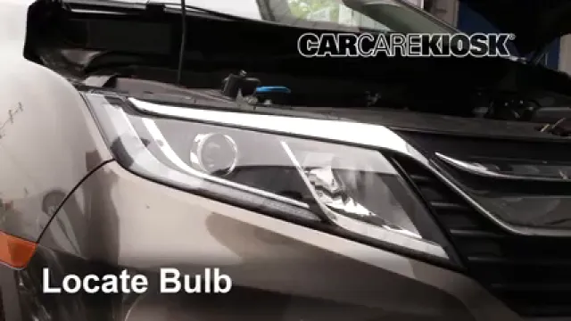 2018 Honda Odyssey EX-L 3.5L V6 Lights Daytime Running Light (replace bulb)